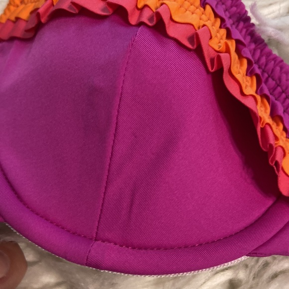 BECCA Two piece swim top is medium brand new with tags and bottom is large - Picture 9 of 16